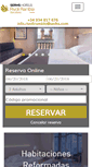 Mobile Screenshot of hotelserhsrivolirambla.com